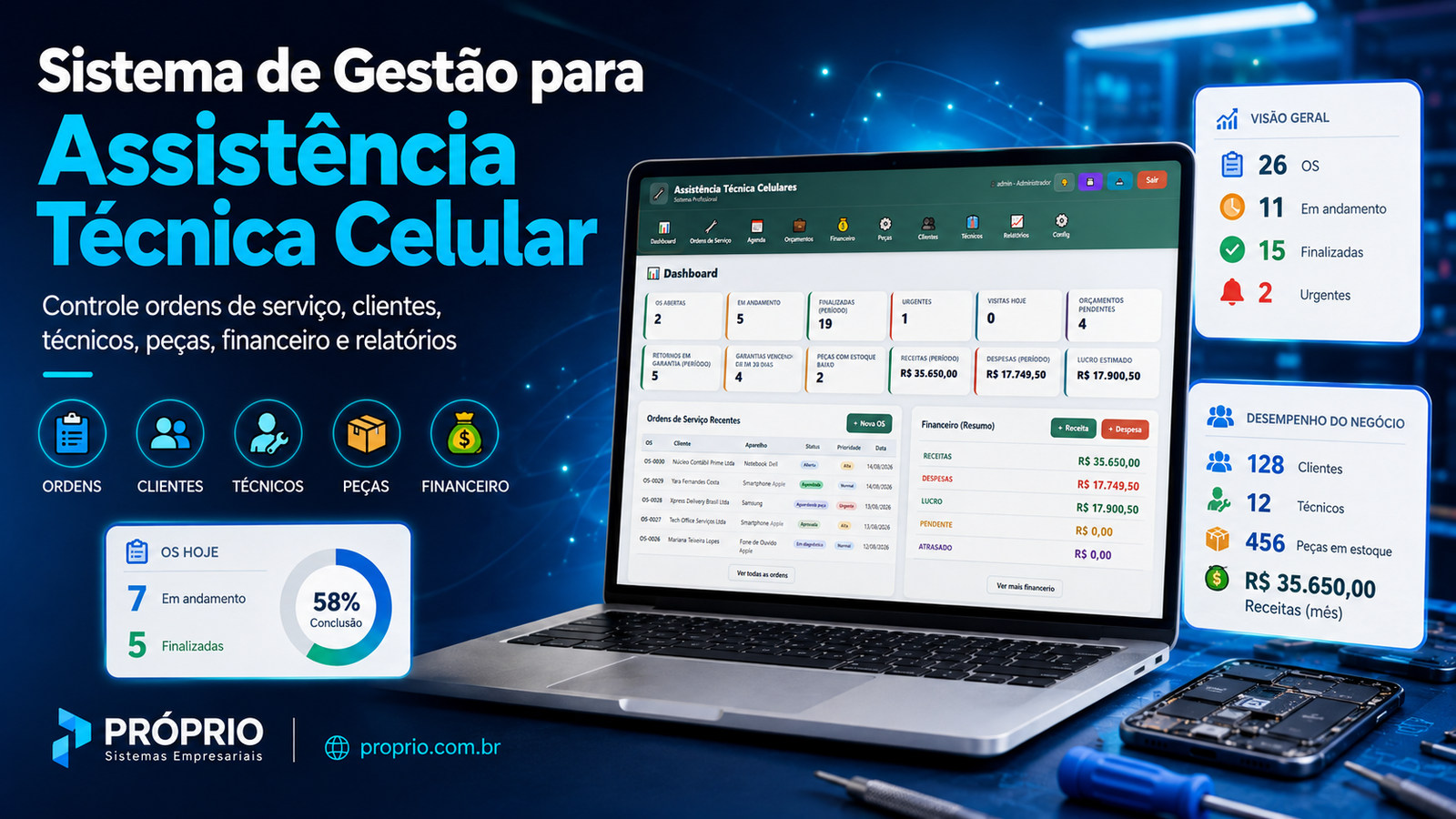 sistema de gestao assistencia tecnica de celular sistema de gestao assistencia tecnica de celular