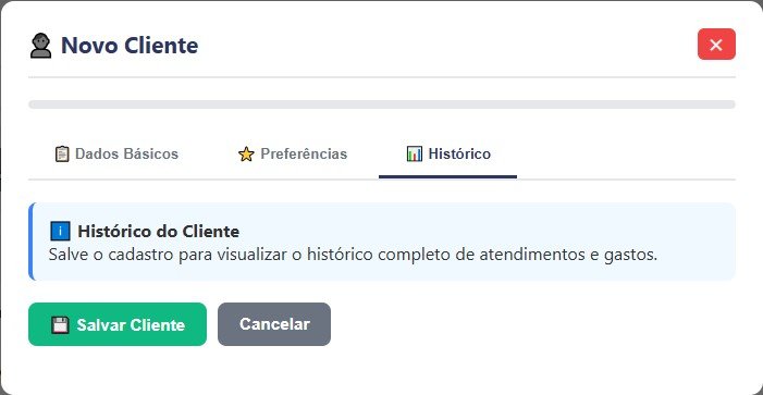 Novo Cliente Histórico