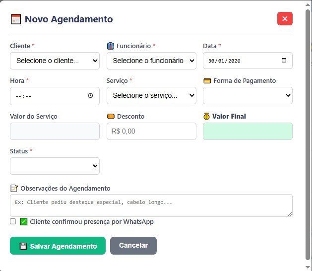 Novo Agendamento